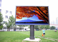 Οι τηλεοπτικοί τοίχοι των υπαίθριων οδηγήσεων σταθεροί εγκαθιστούν, υψηλή φωτεινότητα οθόνης επίδειξης των μεγάλων οδηγήσεων