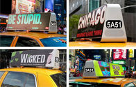 P5 διπλά πλαισιωμένα σημάδια διαφήμισης αυτοκινήτων τοπ, σημάδια ασύρματο 3G/Wifi στεγών αμαξιών ταξί