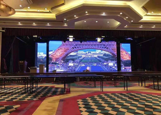 Εσωτερική οθόνη LED ενοικίασης - Λύση τοίχου LED για ραδιοτηλεοπτικά στούντιο