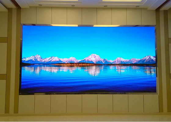 Τοποθετημένο τοίχος 8K γραφείο επίδειξης 960*960 ψηφίσματος εσωτερικό πλήρες οδηγημένο χρώμα