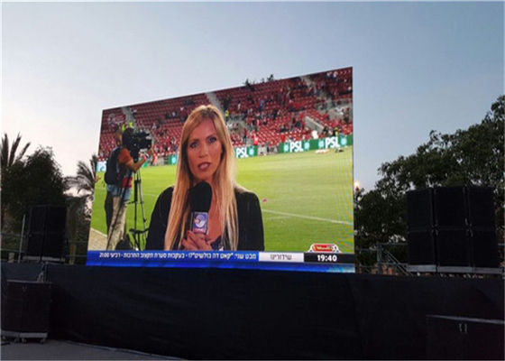 Στεγανό υπαίθριο SMD οδήγησε την οθόνη για τη διαφήμιση της Rgb οδηγημένης ενέργειας επιτροπής 110-220v - αποταμίευση