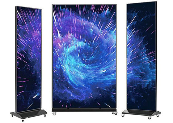 Ετικέτα διακοπής LED οθόνη P1.86 P2 P2.5 Μετακίνητο για την είσοδο του καταστήματος της εταιρείας