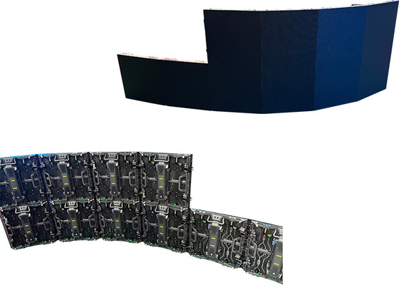 P1.95 P2.5 P2.6 P3.91 Δικαιόγωνη ενοικίαση LED οθόνης 250*250mm Μέγεθος μονάδας Δυνατή σύνδεση