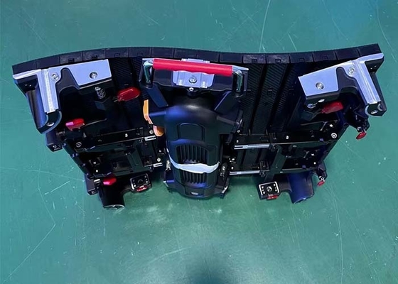 IP43 Indoor P2.9 Rental Led Screen, 7680 refresh rate κινητό και καμπυλωτό φόντο για εκδηλώσεις σκηνής