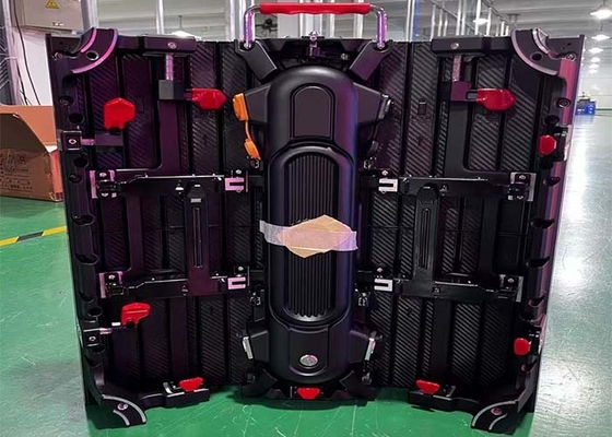 IP43 Indoor P2.9 Rental Led Screen, 7680 refresh rate κινητό και καμπυλωτό φόντο για εκδηλώσεις σκηνής