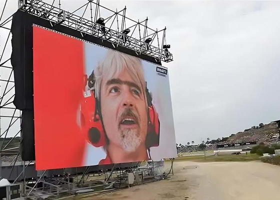 7680hz ρυθμός ανανέωσης p4.81 Εξωτερικό φόντο LED τοίχος Αδιάβροχο οθόνη LED ενοικίασης σκηνής