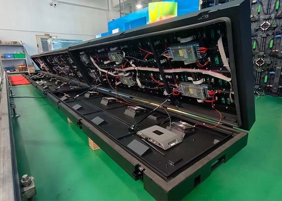 P4 Εξωτερική οθόνη LED για διαφήμιση Προσωπικό ντουλάπι Flip Διατηρήστε το ντουλάπι πριν από την βροχή