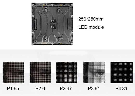P3.91 1000*500 mm Εσωτερική τοποθέτηση LED οθόνης στο τοίχωμα/εξαρτήματος