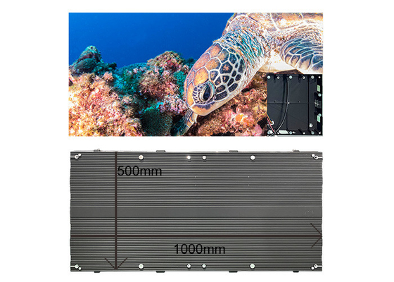 P3.91 1000*500 mm Εσωτερική τοποθέτηση LED οθόνης στο τοίχωμα/εξαρτήματος