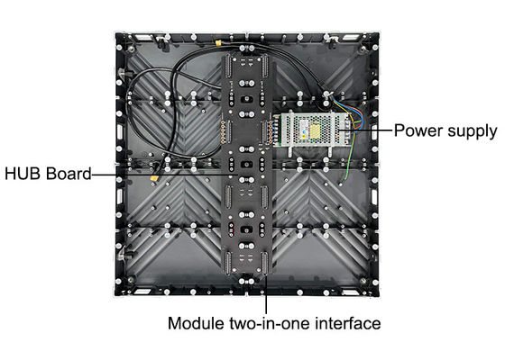 640*640mm εσωτερικό LED τοίχος βίντεο για το δωμάτιο ελέγχου κινηματογράφου