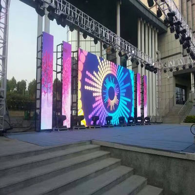 Indoor Full Color LED Display with 2200cd/sqm Brightness and 2 Years Warranty for Stage Rental 256mm x 128mm