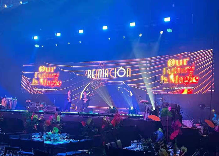 Indoor Rental LED Screen with Custom Logo and Brand Customization P2.9mm Pixel Pitch and 7680Hz Refresh Rate for Corporate Events