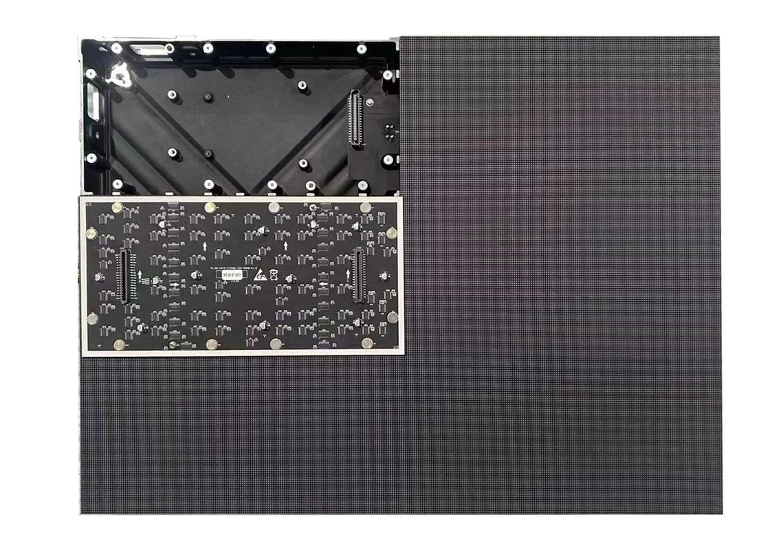 P1.25 Εσωτερική οθόνη LED RGB 640*480mm Αλουμινένιο ντουλάπι για εκκλησία με σύνδεση κέντρο