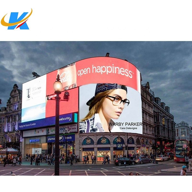 Εξωτερική οθόνη LED P10 6500cd/sqm Πλήρης χρωματική οθόνη